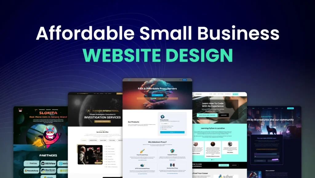 Affordable Small Business Website Design