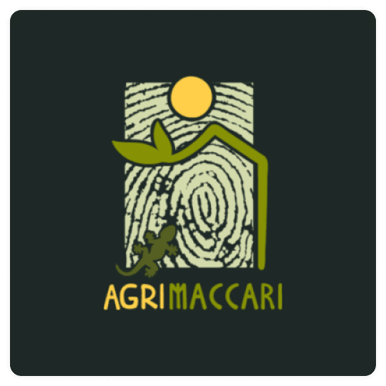 Agrimaccari logo - Family-run farmhouse in Vendicari, offering authentic Sicilian experiences amidst Baroque scenery