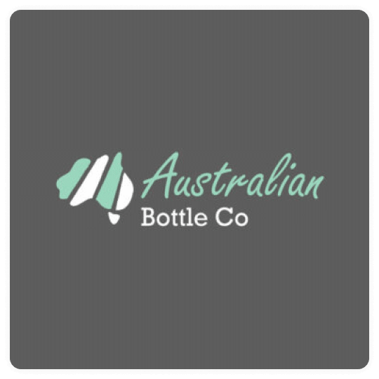 Australian Bottle Co logo - Custom bottles and protein shakers