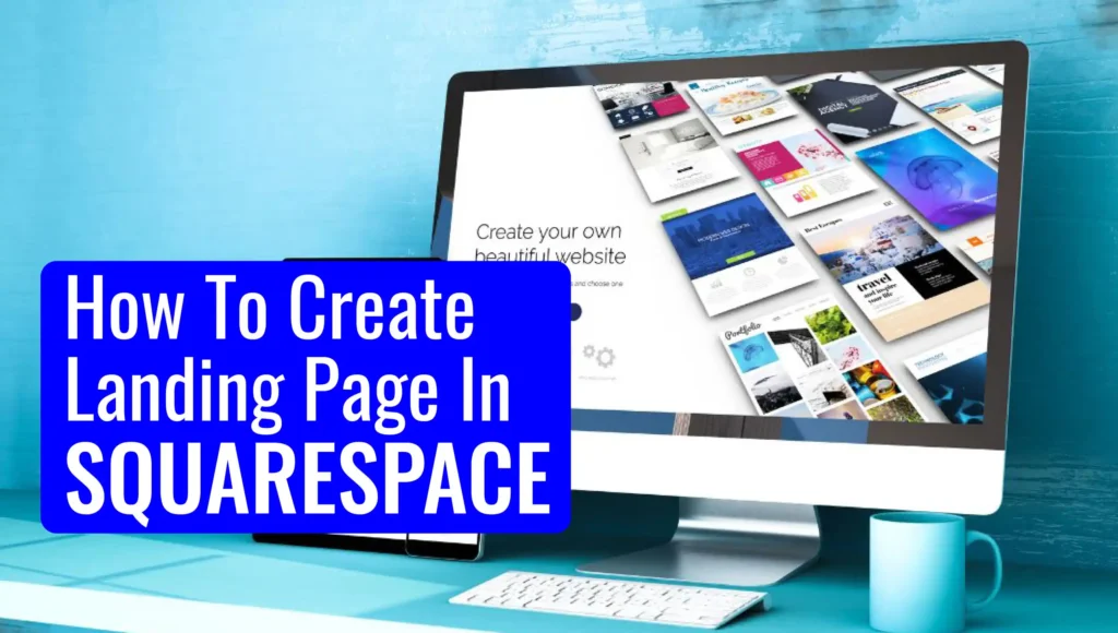 how to create landing page in squarespace 2025